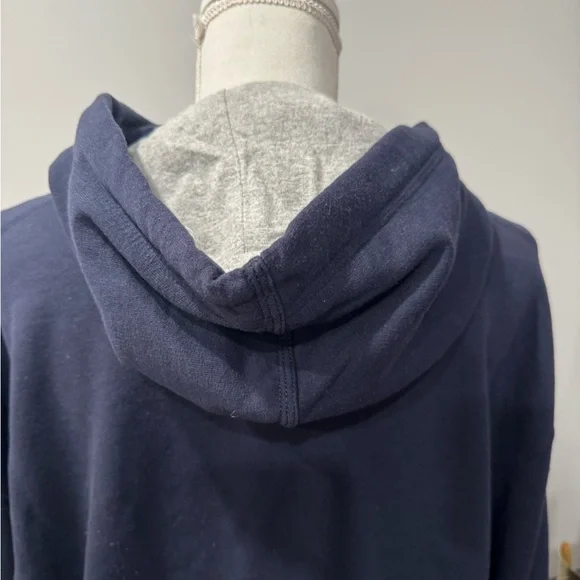 Champion Men's Navy Hoodie Sweater - Picture 6 of 8